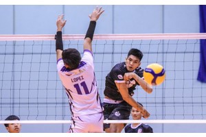 Martelli ends 6-game slump in Spikers' Turf