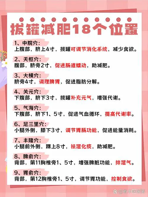 什么季节适合拔罐减肥