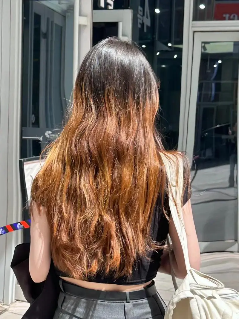 头发爆怎么搭配图片