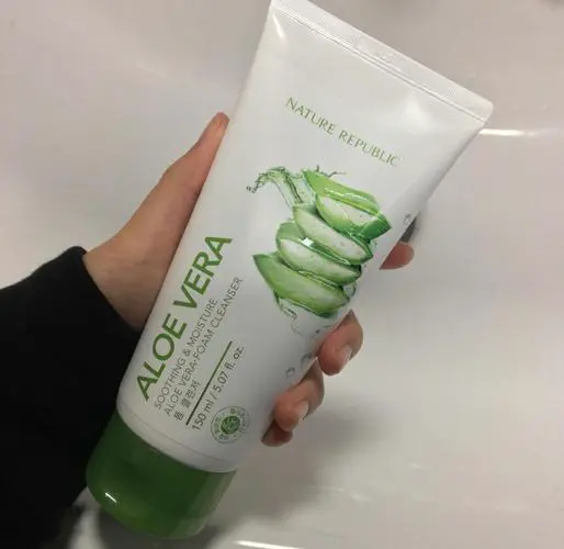 自然乐园芦荟洗面奶怎么样