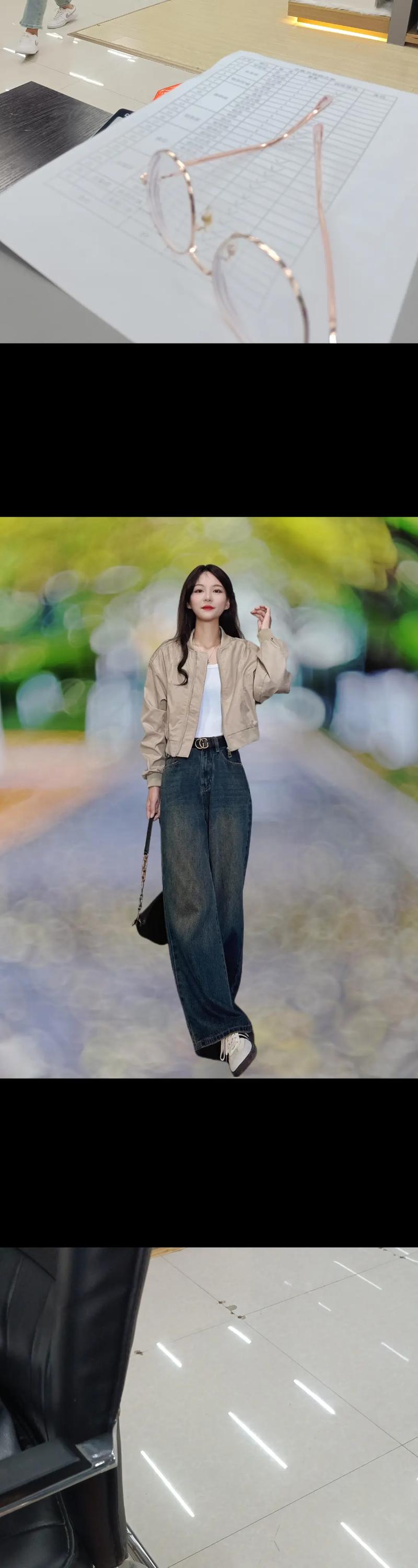 女的休闲夹克外套怎么搭配什么裤子