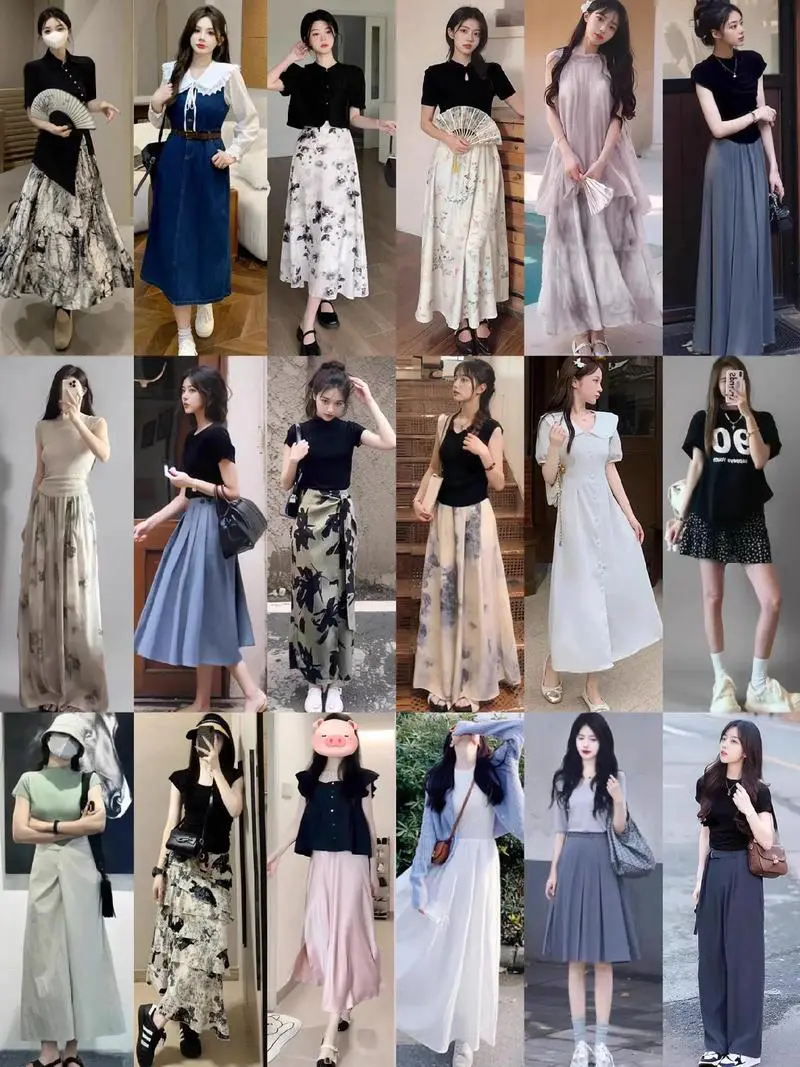 衣服很长怎么搭配衣服好看