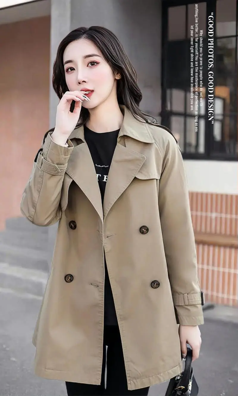 风衣短款怎么搭配