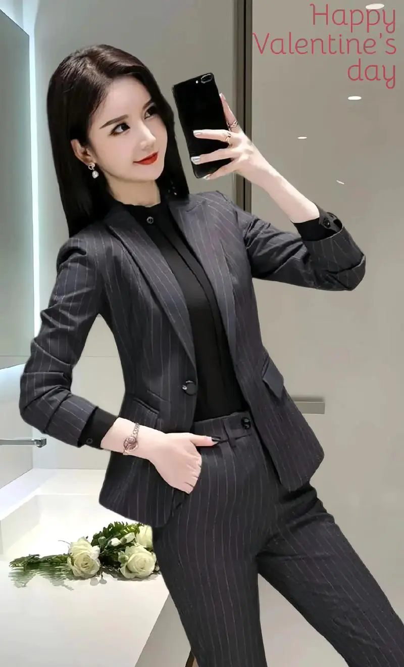 长西服怎么搭配女