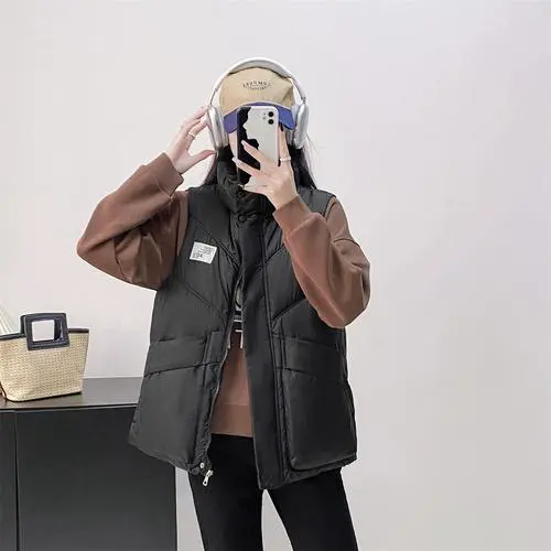 秋冬无袖外套怎么搭配图片