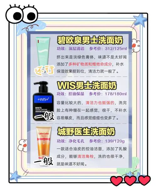 男士洗面奶怎么用法