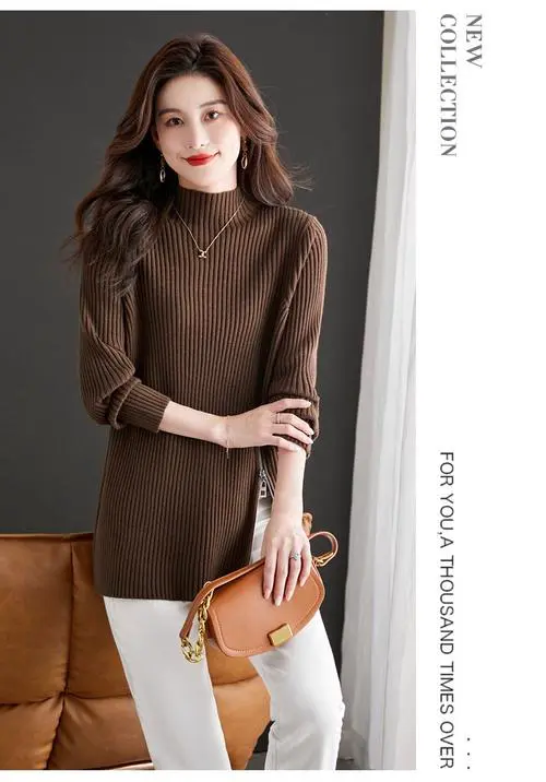 套头款毛衣怎么搭配