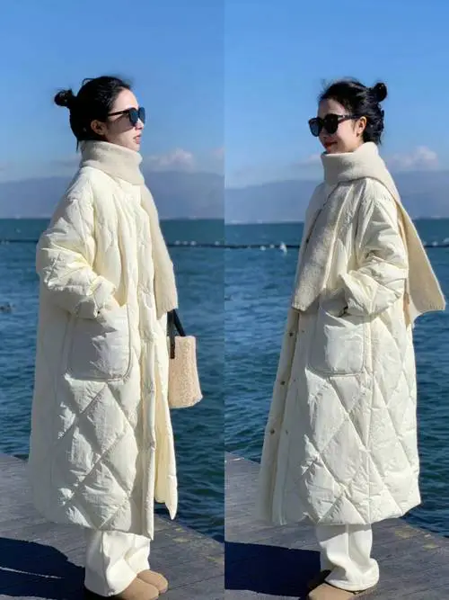 没有领的羽绒服里面怎么搭配图片大全