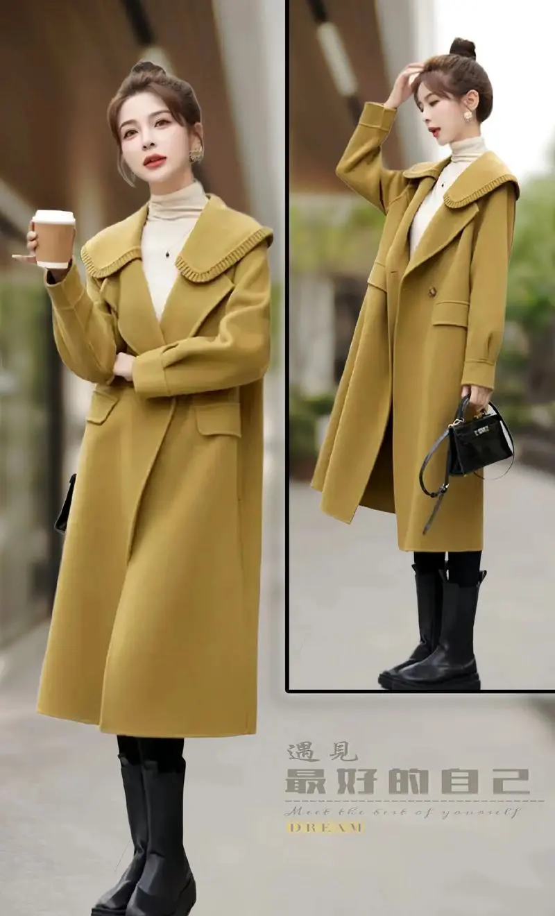 羊毛中大衣怎么搭配