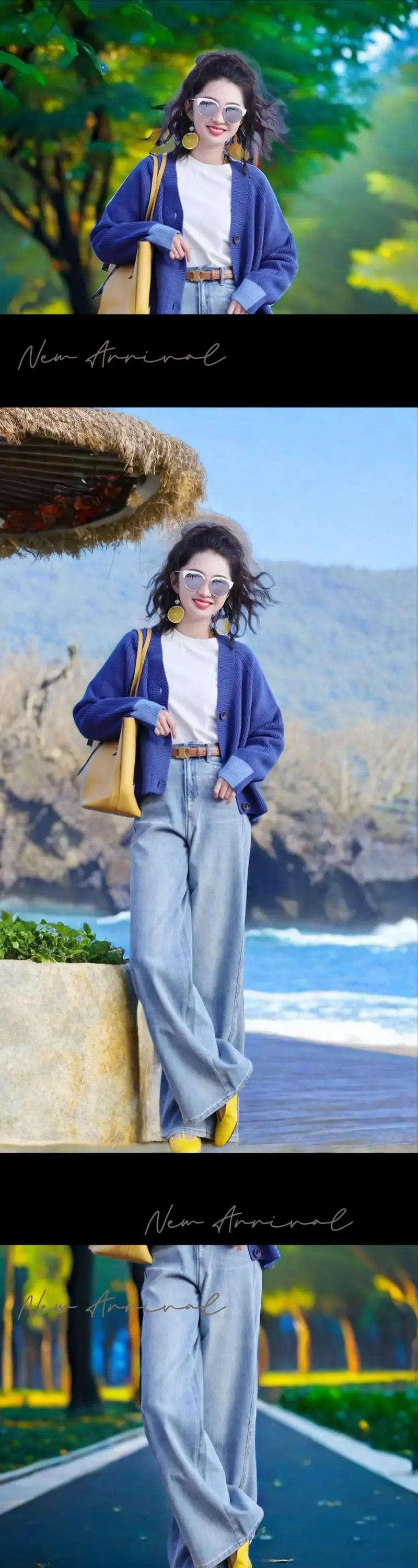 淡蓝色上衣配什么裤子