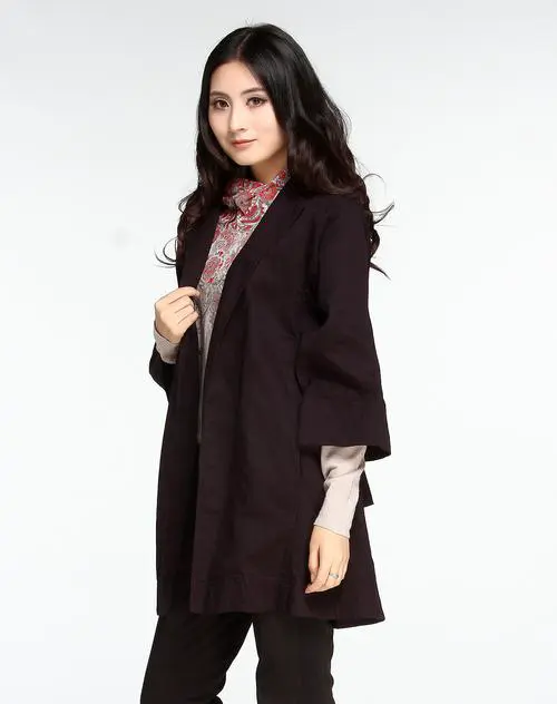 中袖长外套怎么搭配