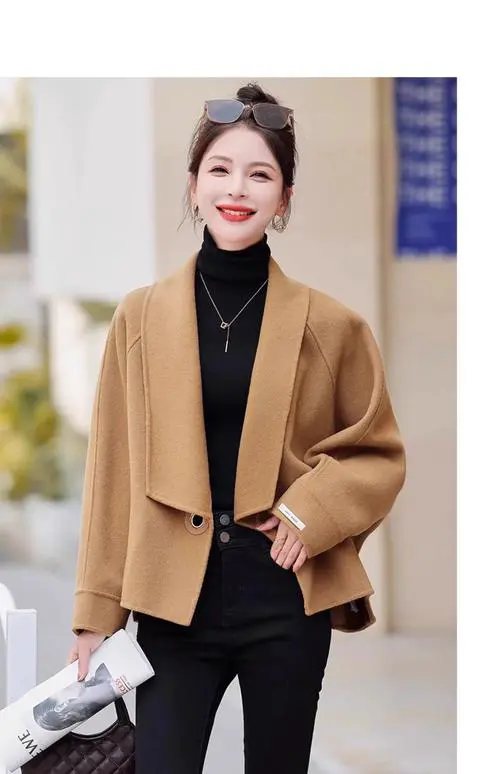 羊剪绒短大衣怎么搭配好看