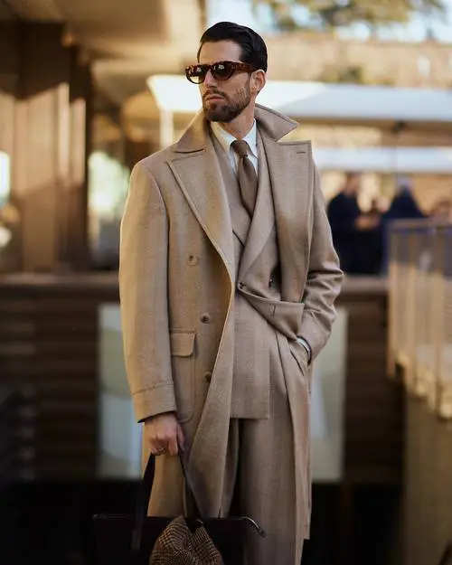 男士大衣搭配什么鞋子