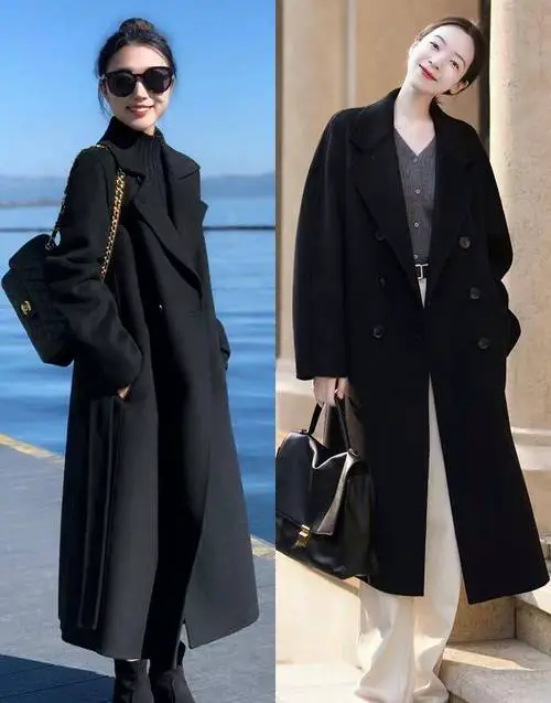 黑色外套怎么搭配衣服