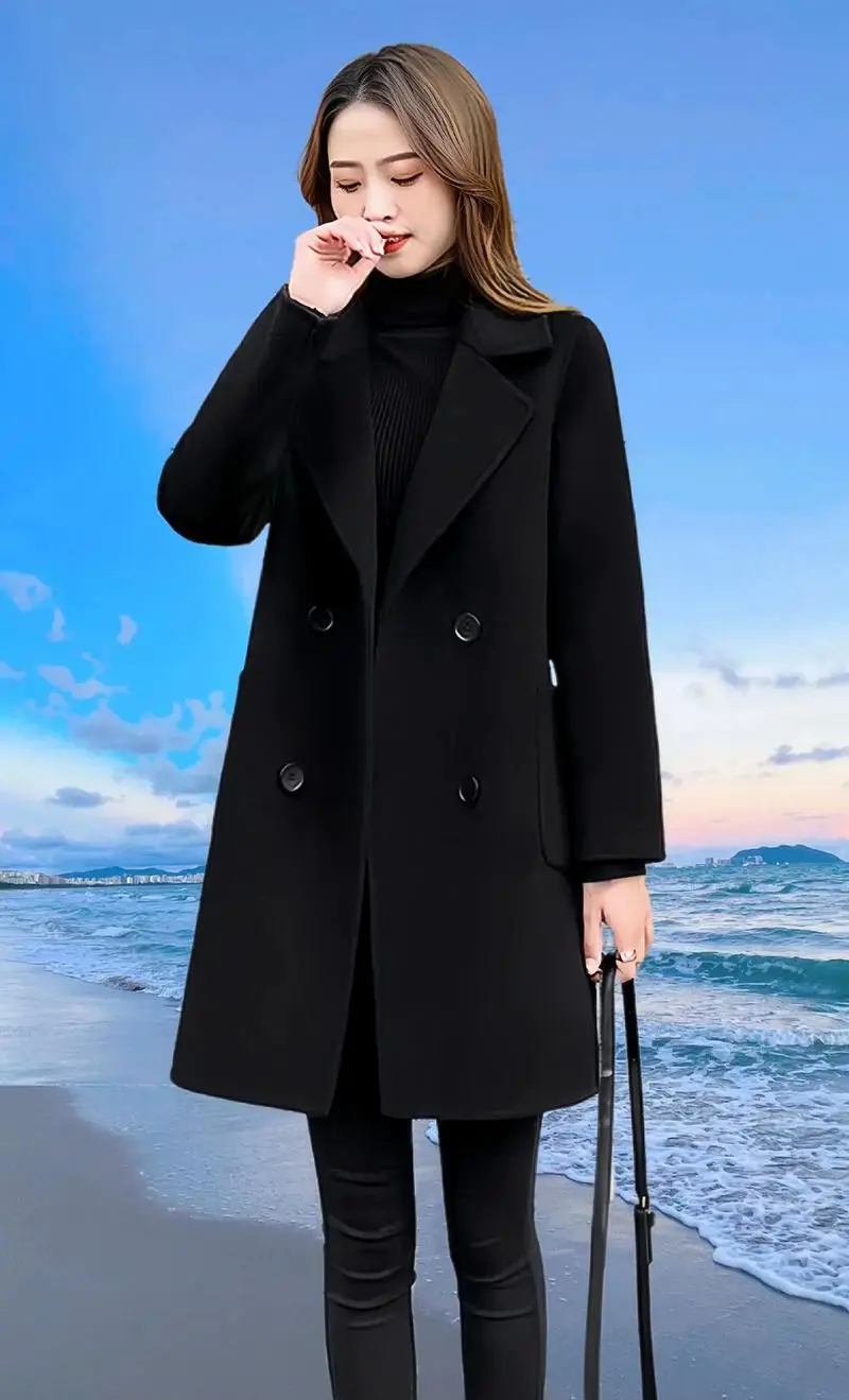 黑色的大衣怎么搭配衣服好看