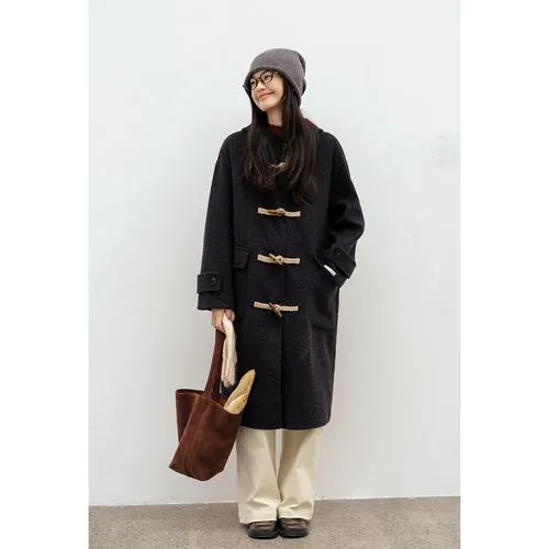 羊毛大衣配什么帽子