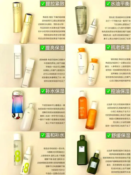 干性皮肤用什么水乳