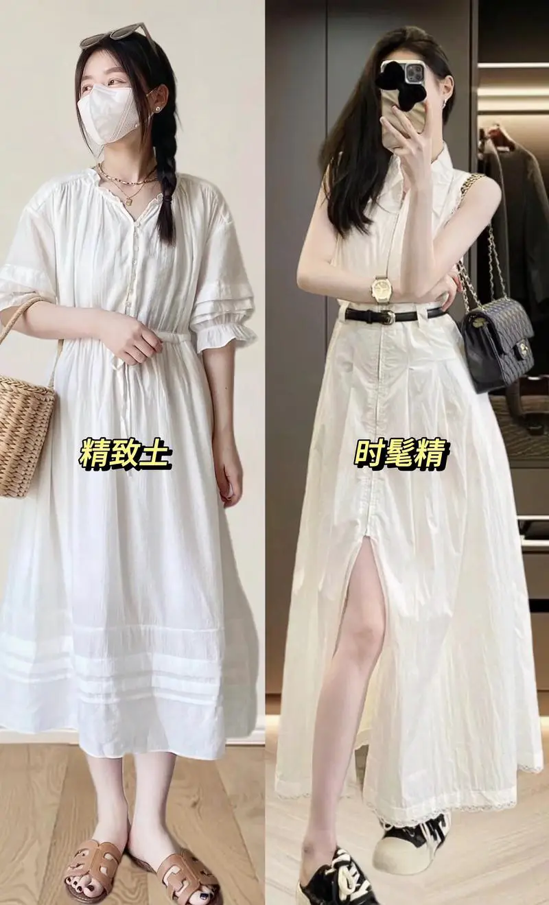 无袖衬衫连衣裙怎么搭配