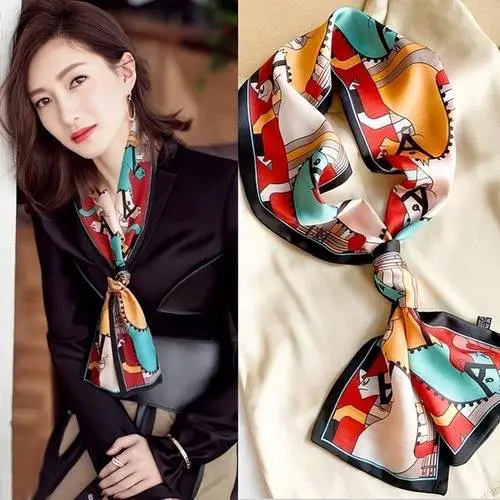 丝巾搭配什么衣服好看