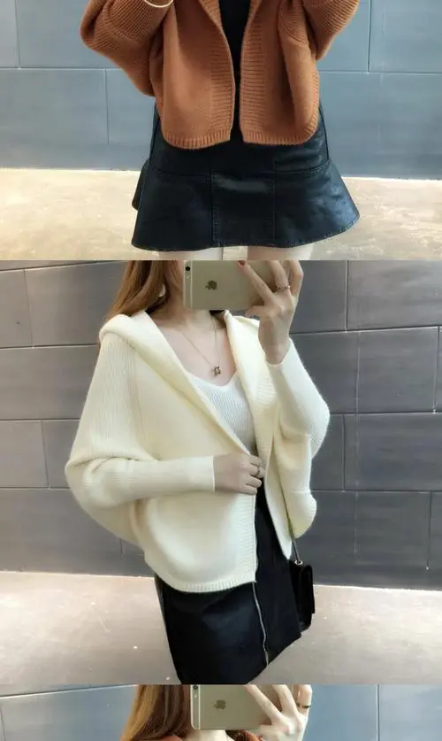 短袖长毛线衣怎么搭配什么外套