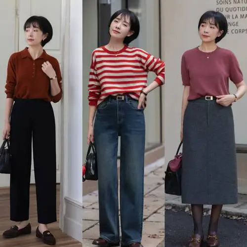 小个子短头发怎么搭配衣服好看图片