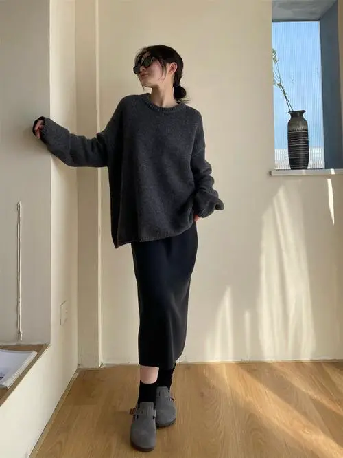 一步裙搭配什么外套