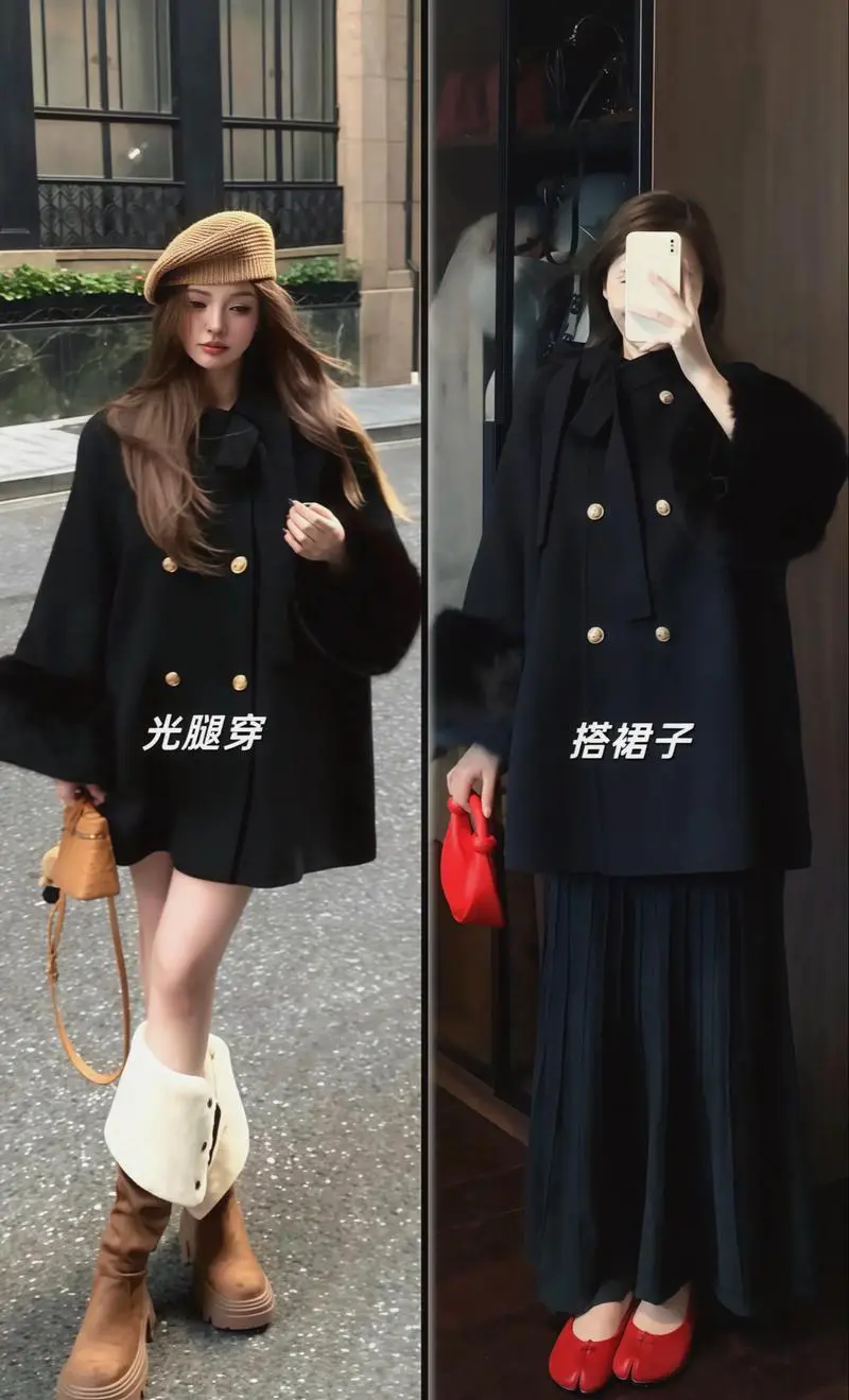 斗蓬衣服怎么搭配