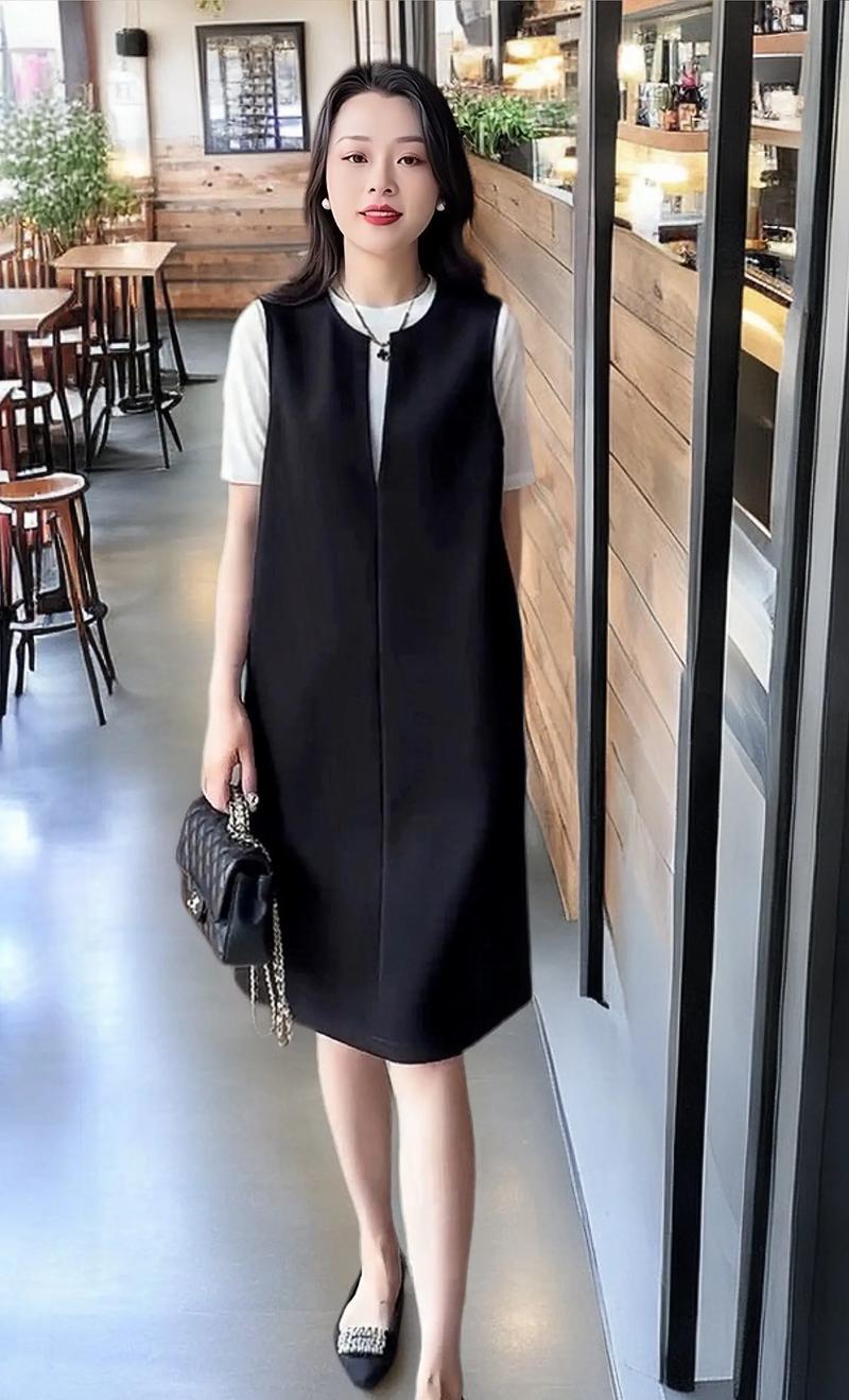 背心紧身裙怎么搭配