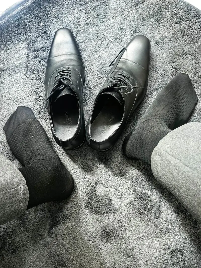袜套鞋怎么搭配男