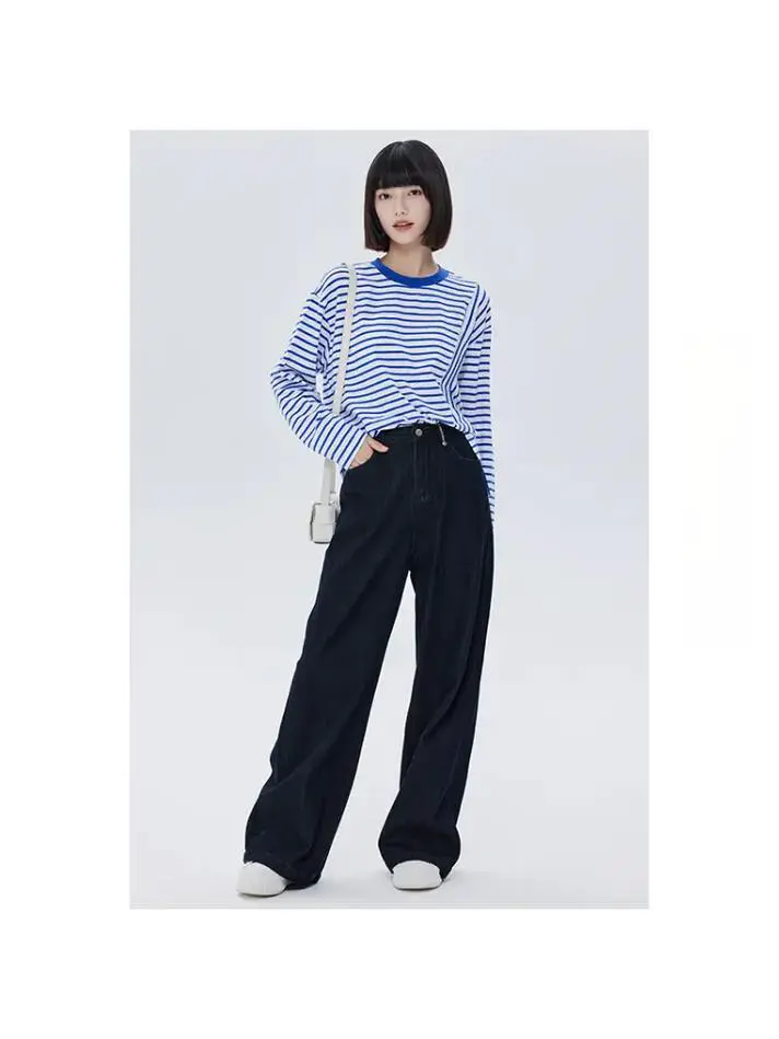 前短后长的t恤怎么搭配