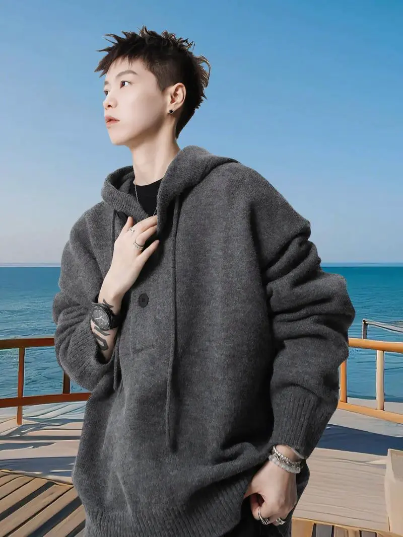 针织帽怎么搭配衣服男