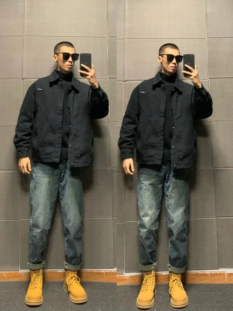 男士内穿毛衣怎么搭配什么裤子图片大全