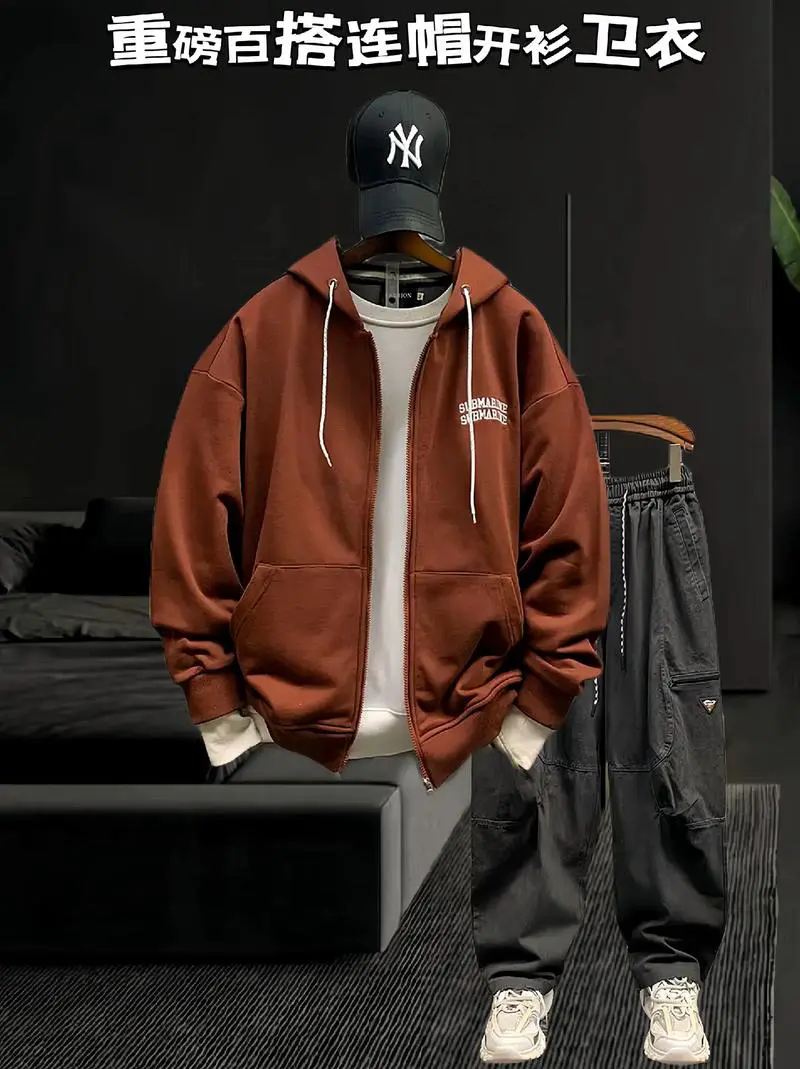 卫衣配什么外套好看男