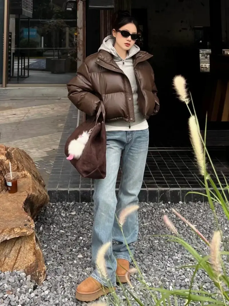 胖胖的面包服怎么搭配