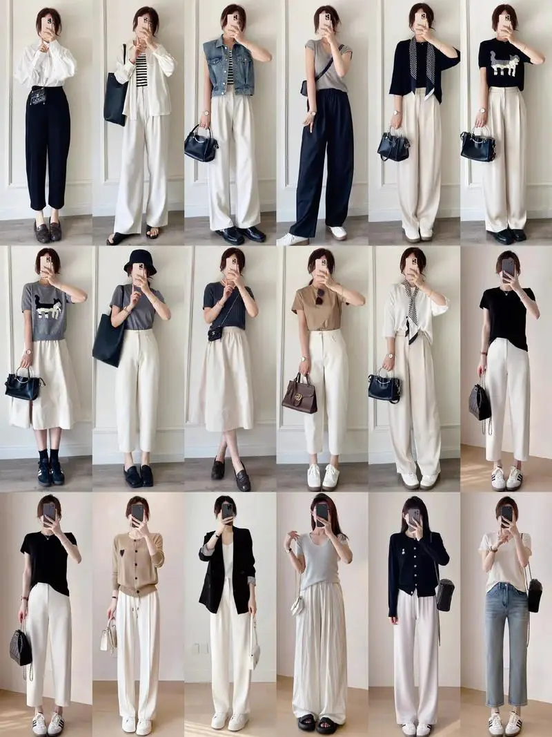 白鞋配什么颜色的裤子