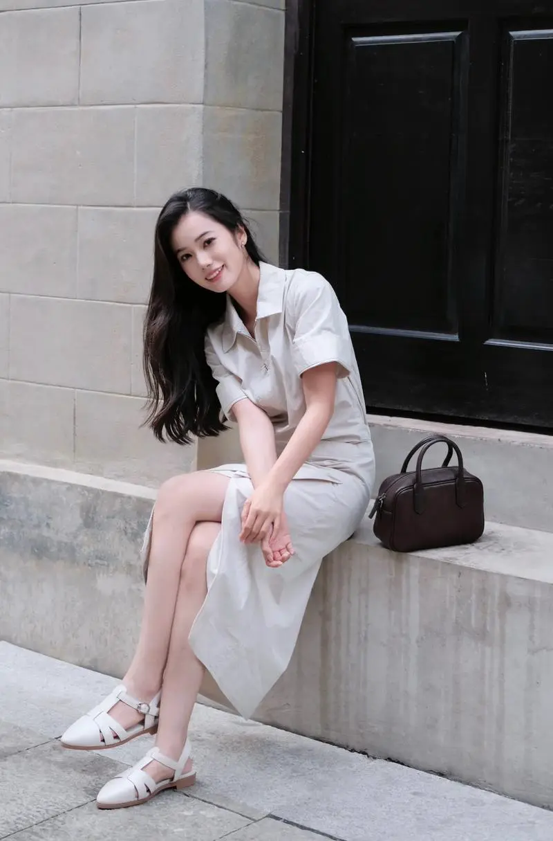 罗马鞋怎么搭配图片