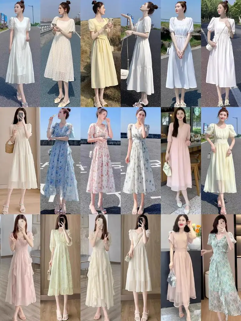 女孩连衣裙怎么搭配图片