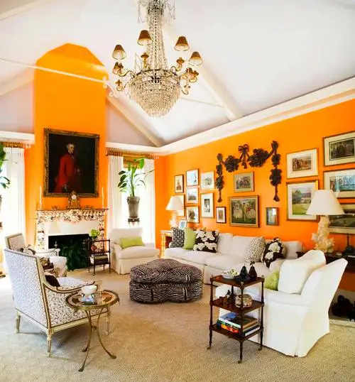 橙配什么颜色好看