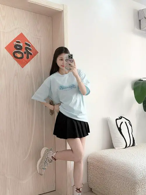 蓝鞋子怎么搭配