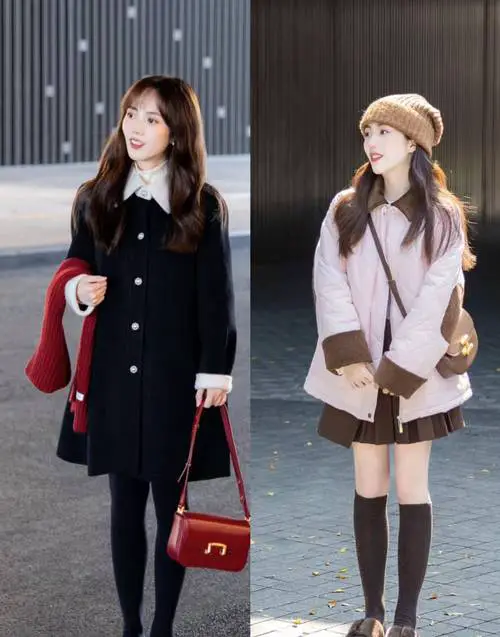 怎么搭配衣服冬女学生