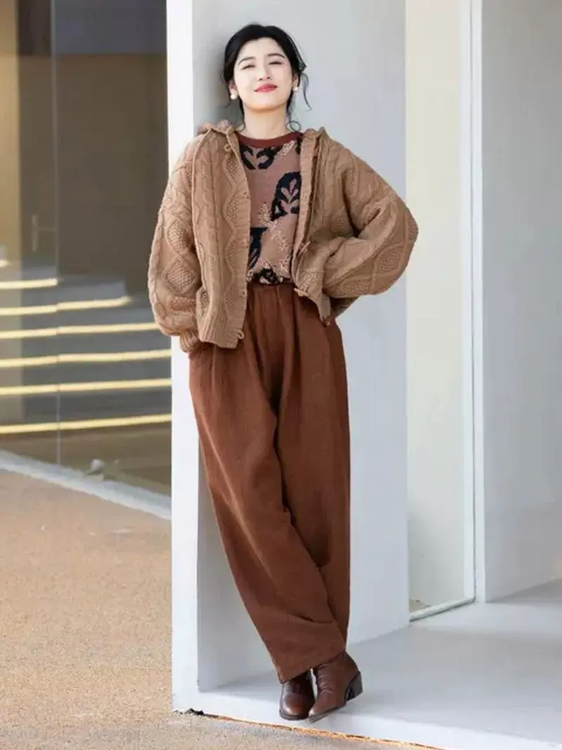 开衫毛衣 怎么搭配