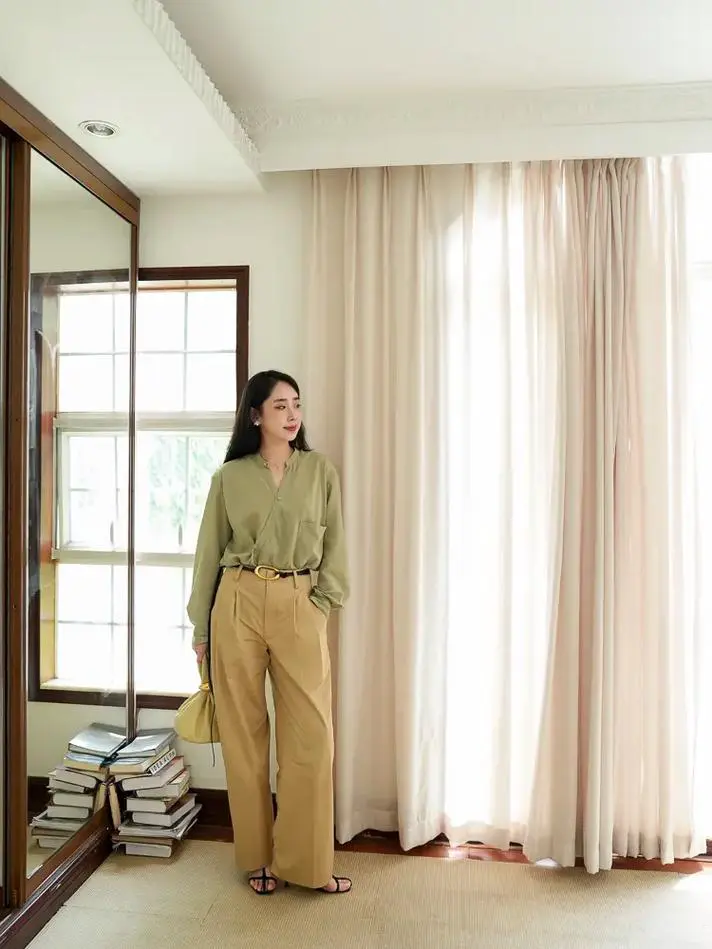 卡其绿怎么搭配