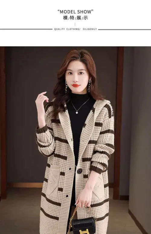 中长款中长款毛衣怎么搭配什么外套好看图片