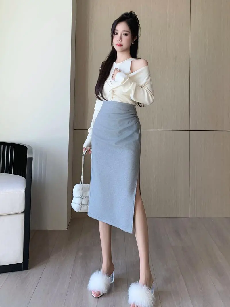 包臀长裙搭配什么鞋子