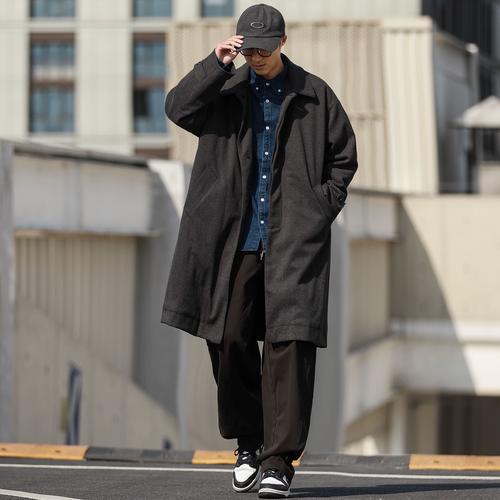 男款呢子衣怎么搭配什么裤子好看