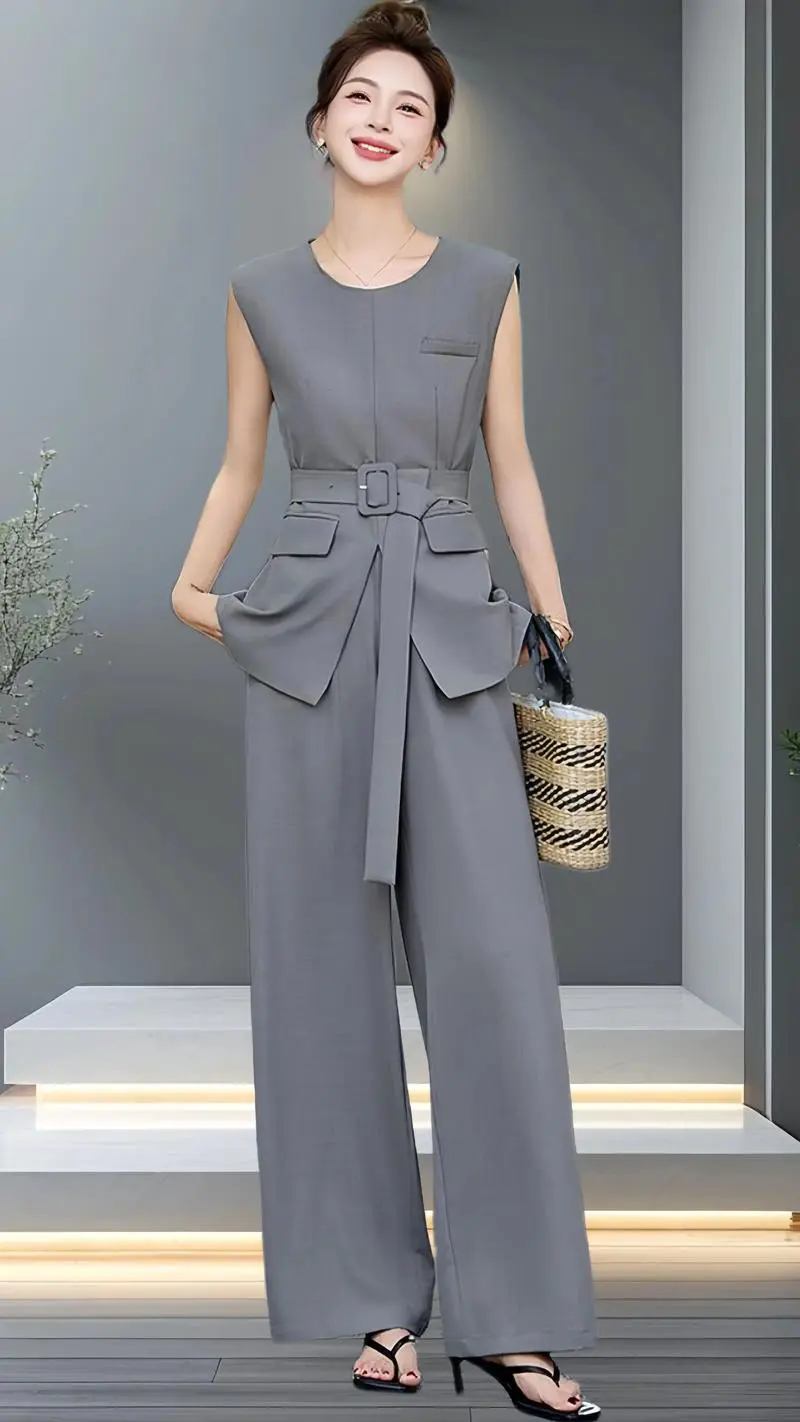 无袖小西装怎么搭配图片