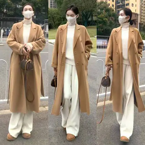 大衣配什么裤子好看女