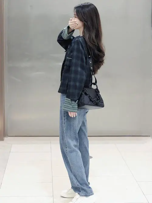 格子裤子怎么搭配外套