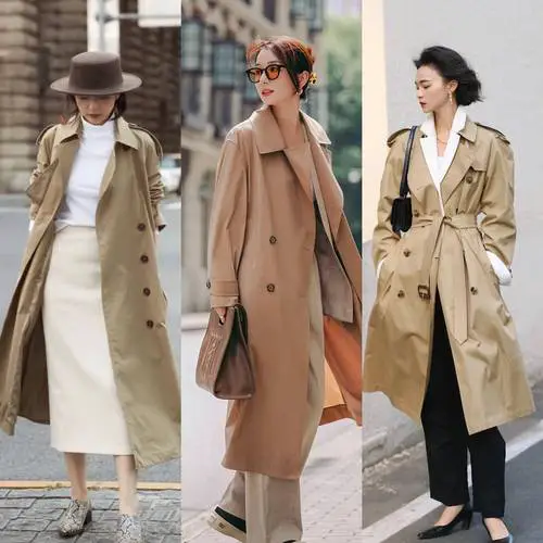 秋冬风衣怎么搭配衣服