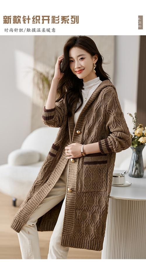 中长款中长款毛衣怎么搭配什么外套好看